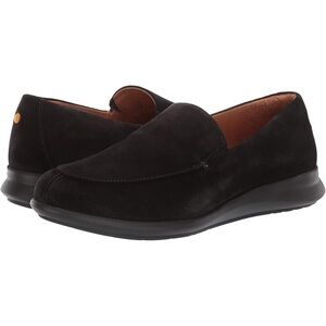 Samuel Hubbard Freedom First Black Suede Leather Slip-On Loafer Shoes
